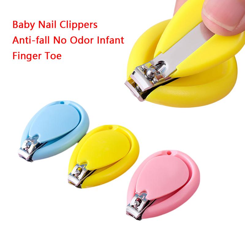 Nail Clipper Anti-Fall No Odor Infant Finger Toe Trimmer Baby Nail Care Tools Kids Nail Clippers Healthy Baby Nail Cutters Light