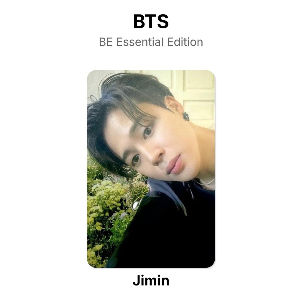 BTS BE Essential Edition Official Photocard