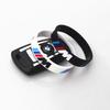 VYOJ1 1/2Pcs Rubber Stretch Wristbands Sports Bracelet Accessories Car Sticker For BMW E46 E90 E60 F30 F10 F20 G20 G30 E92 E87 E39 E36