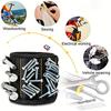 Magnetic Wristband Premium Ballistic Nylon with Lightweight Powerful Magnets