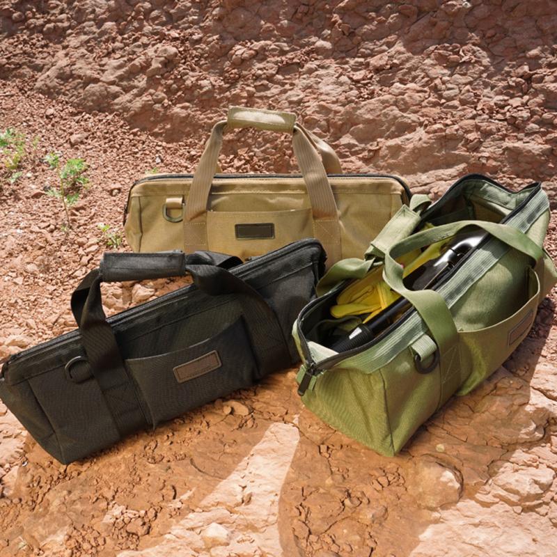 

Многофункциональная сумка для хранения инструментов, палатка для кемпинга, гвозди, веревочная коробка на молнии, водонепроницаемая, для улицы, сверхмощная