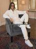 Autumn/Winter Oversize Lapel Half-Zip Slimming Hoodie - Comfy Outdoor Commuter Top