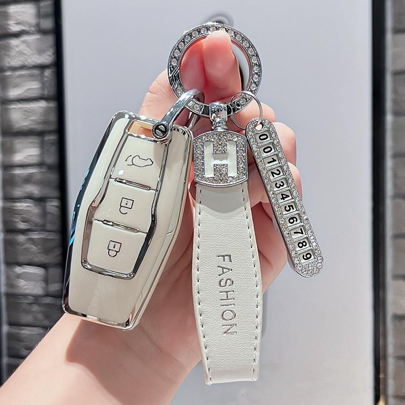 Tpu Car Remote Key Case Cover Protect Shell Fob For Mitsubishi Outlander Control Accessories