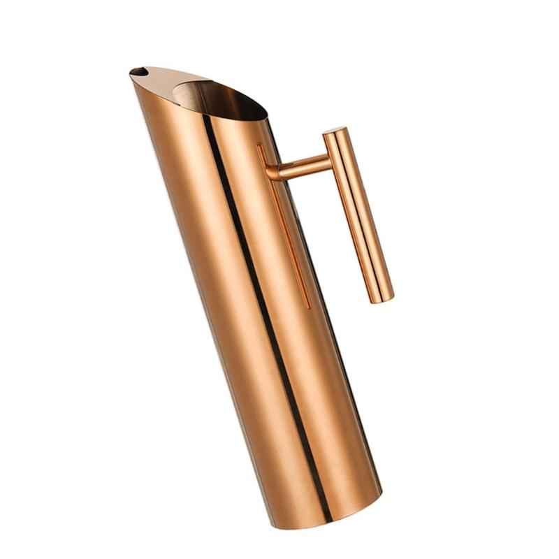 Drink Dispensers Cold Kettles Beverage Container Stainless Steel Pitcher Large Water Kettles Suitable for Gatherings