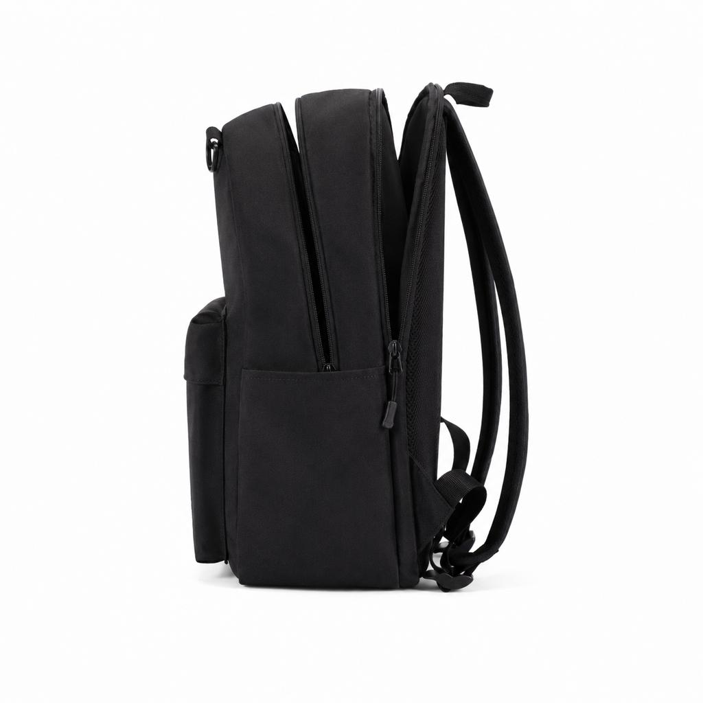 Li-Ning Simple Casual Versatile Water-Resistant Sports Backpack Unisex Backpack Black ABSW641-1