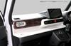 SecondStage Side Duct Ebony for Daihatsu Move Canvas Panel, Standard, Finish, D003BCW, LA850/LA860S