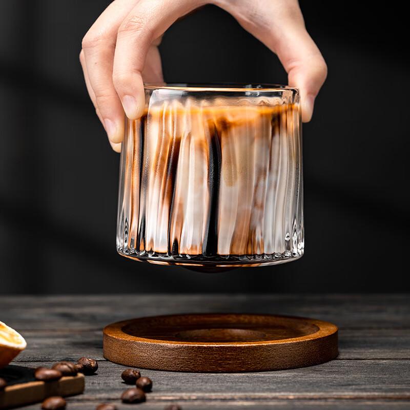 VAKADA 280ml Multipurpose Glass Drinking Cup