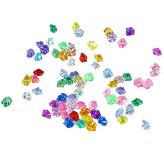 1 σακουλάκι Τεχνητό παγωμένο βράχο Ρεαλιστικής εμφάνισης Τροφίμων χωρίς οσμή Κοκτέιλ Ουίσκι Κρασί Ψεύτικα πλαστικά παγάκια Διακοσμητικά αξεσουάρ μπαρ