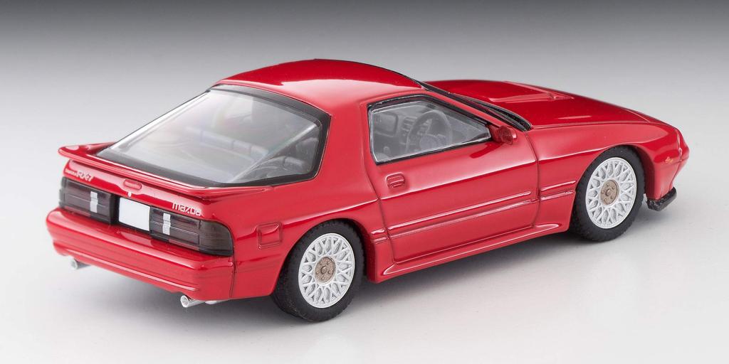 Tomytec Tomica Limited Vintage Neo Mazda Savanna 1990 Model Red Finished Model 312581 1/64 LV-N192d RX-7 GT-X