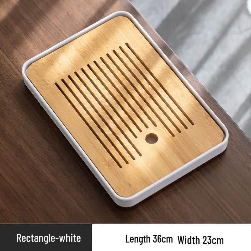 Bamboo Draining Tea Tray