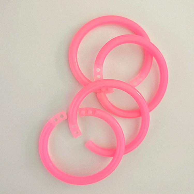 In-Stock 20MM Colored Creative Open Jump Ring - Multifunctional Card and Flashcard Binding Ring