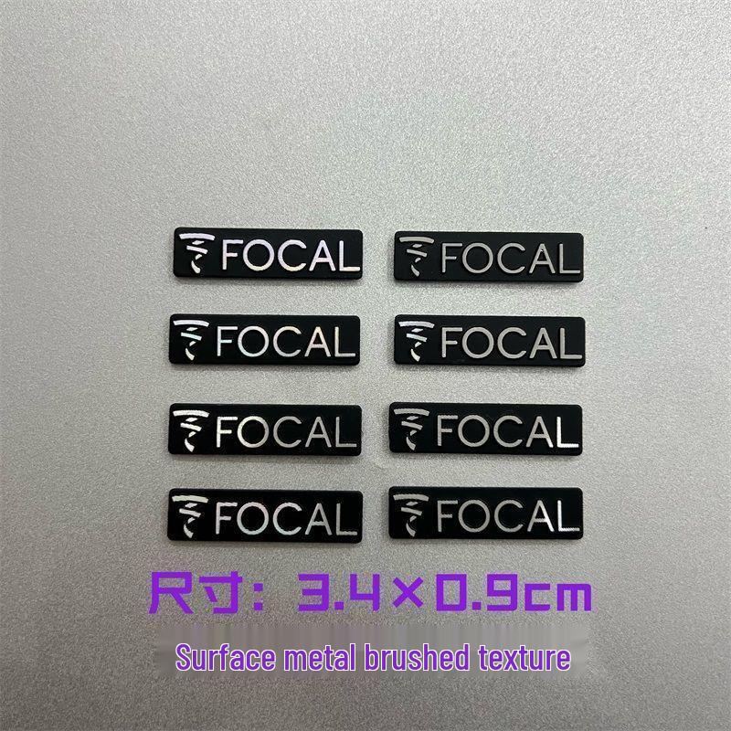 Dekorative Metallaufkleber für Auto-Audio-Lautsprecher von Bose, Harman Kardon, JBL.