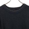 COACH wool Long sleeve Elbow patch sweater XS black knit Men's Used