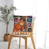 Pillow Case Cute Punch Monkey Soft Pillow Cover For Couch Sofa Bedroom Novelty Pillowcases
