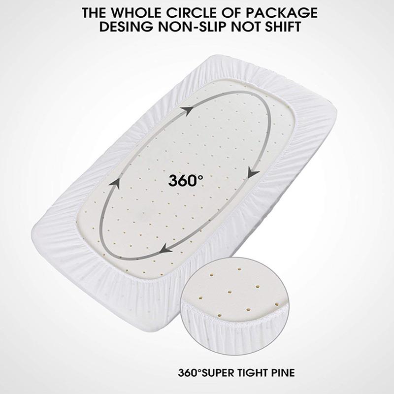 2025 Winter Waterproof Fitted Sheet with Cotton Padding for Babies, Toddlers, and Elderly - Anti-Spill, Anti-Mite, Anti-Dust Bed Protector Cover