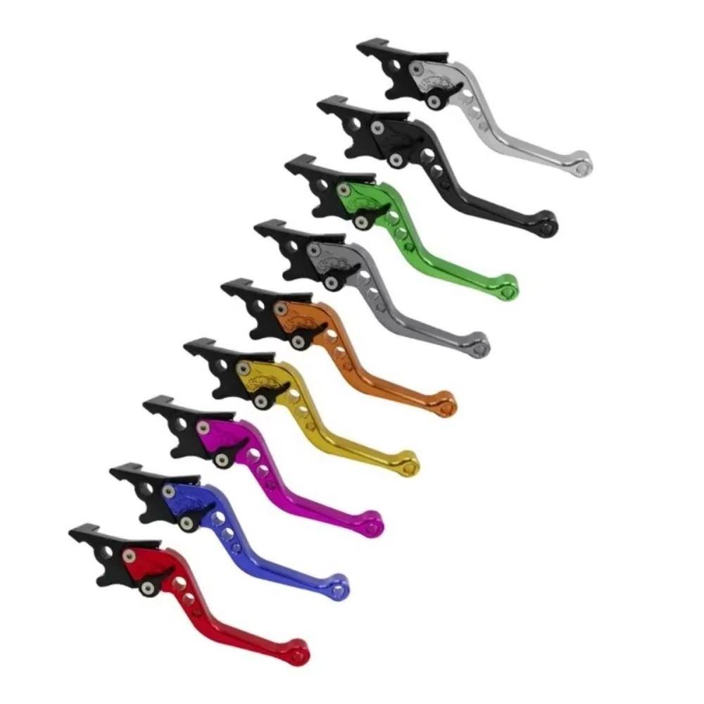 1Pair Double Disc Motorcycle Brake Handle Motorcycle Handlebar Levers Dirt Bike Handle Grips