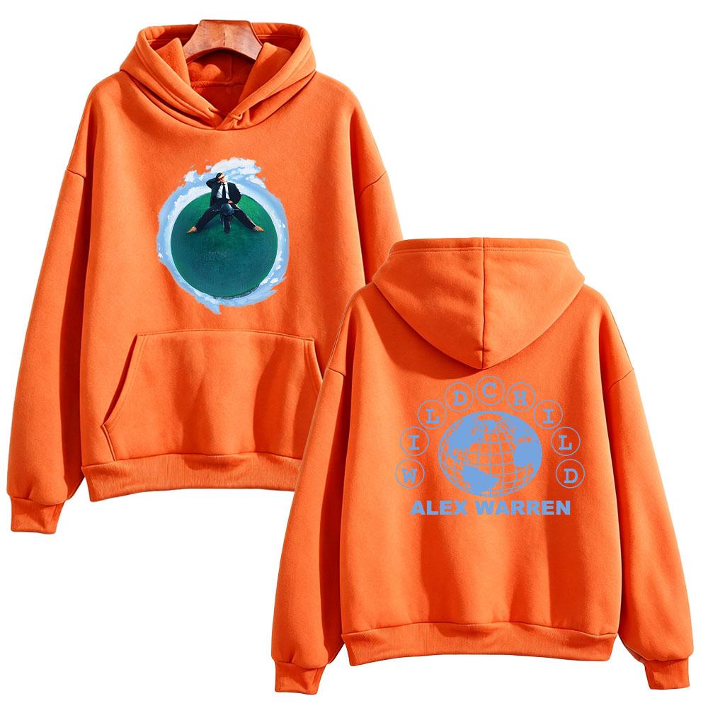 Alex Warren Wildchild Graphic Hoodie Pop Singer Tour Merch Pullover Sweatshirt Men Women Unisex Oversized Casual Sweatshirts