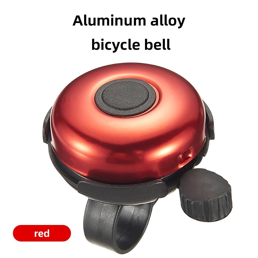 

Lightweight Retro Bells Black Red Blue Silver Loud Speaker Bicycle Alarm Bell Cycling Handlebar червоний