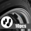 10Pcs Black Plastic Tire Valve Stem Cover Caps for TR20008 TPMS Universal Tire Valve Long Car Truck SUV Bike Motorcycle Stem Caps1