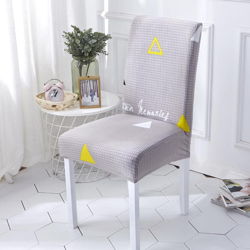Moderne elastische Stuhlhusse Stretch Stuhlbezug Sitzhussen Stuhlschutz Hotel Bankett Housse De Chaise Home Dekoration