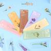 Book Note Marker PET Translucent Flower Specimen Bookmarks Bookmarks Card Nature Plants Bookmarks