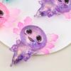 Glittery Salamander Squeeze Toy Soft Slow Rebound Stress Relief Fidget with Transparent Glitter Cute Decompression Gift