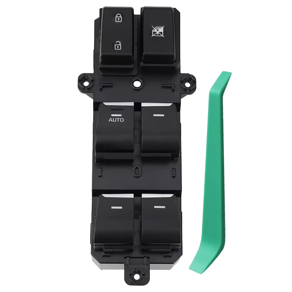 93571-D3000 Master Power Window Switch Front Driver Side 18Pins fit for Hyundai Tucson 2016 2017 2018 Replace 93570-D3000, 93571-D3040, 93571D3000,