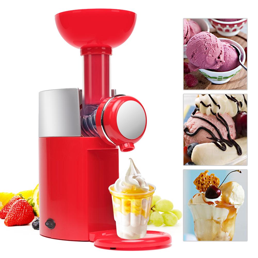 Glassmaskin Multifunktionell Hushålls Automatisk 160W 1000ml Stor Kapacitet Mini DIY Slush Frukt
