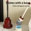2026 New Toilet Brush Set – Household Long Handle No Dead Corners, Cute Squatting Toilet Scrub, Bathroom Cleaning Tool
