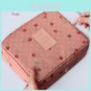 Luxurious Floral Nylon Zipper Women Makeup Bag With Elegant Cosmetic Case Organizer