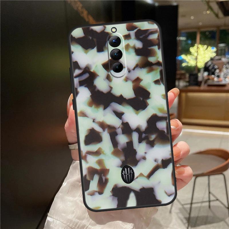 Tortoise Pattern Tortoiseshell Case For ZTE Nubia Red Magic 11 10 9 8 8S 9S 10S Pro Plus 6 7 6S 7S For RedMagic 10 Air Cover