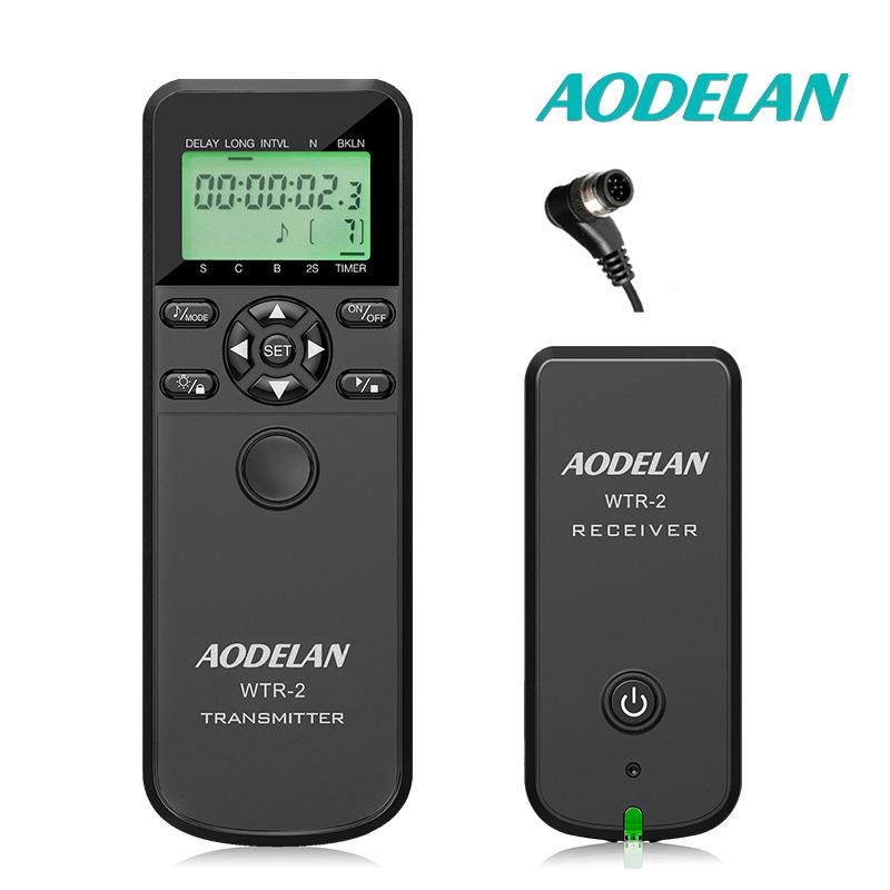 AODELAN Wireless Camera Timer Remote Control Shutter Release for Nikon Z9, Z7 II, Z6 II, Z6, Z5 D780, D6, D850, Coolpix A, P950,