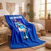 Kevin De Bruyne Print Flannel Blanket Soft Warm Sofa Bed Throw Blanket For Home Office Bedroom