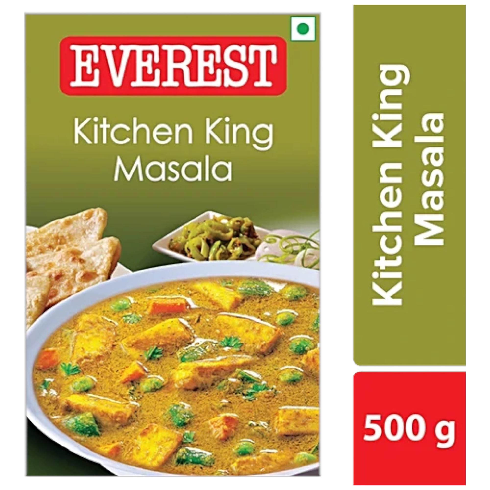 

Everest Kitchen King Masala 500 g Spice Blend for Flavorful Vegetable Curries and Aromatic Cooking Pack of 1