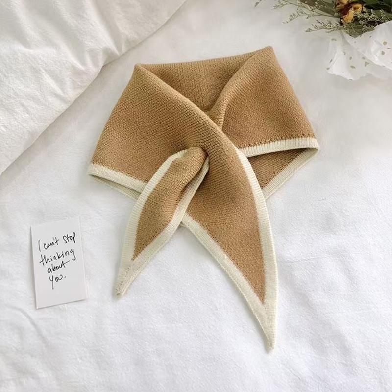 Autumn And Winter Fashion Versatile Warm Triangular Windproof Neck Scarf A6
