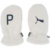 Golf Gloves Golf W P Sherpa Fleece Mitten White Glow One Size [PUMA]