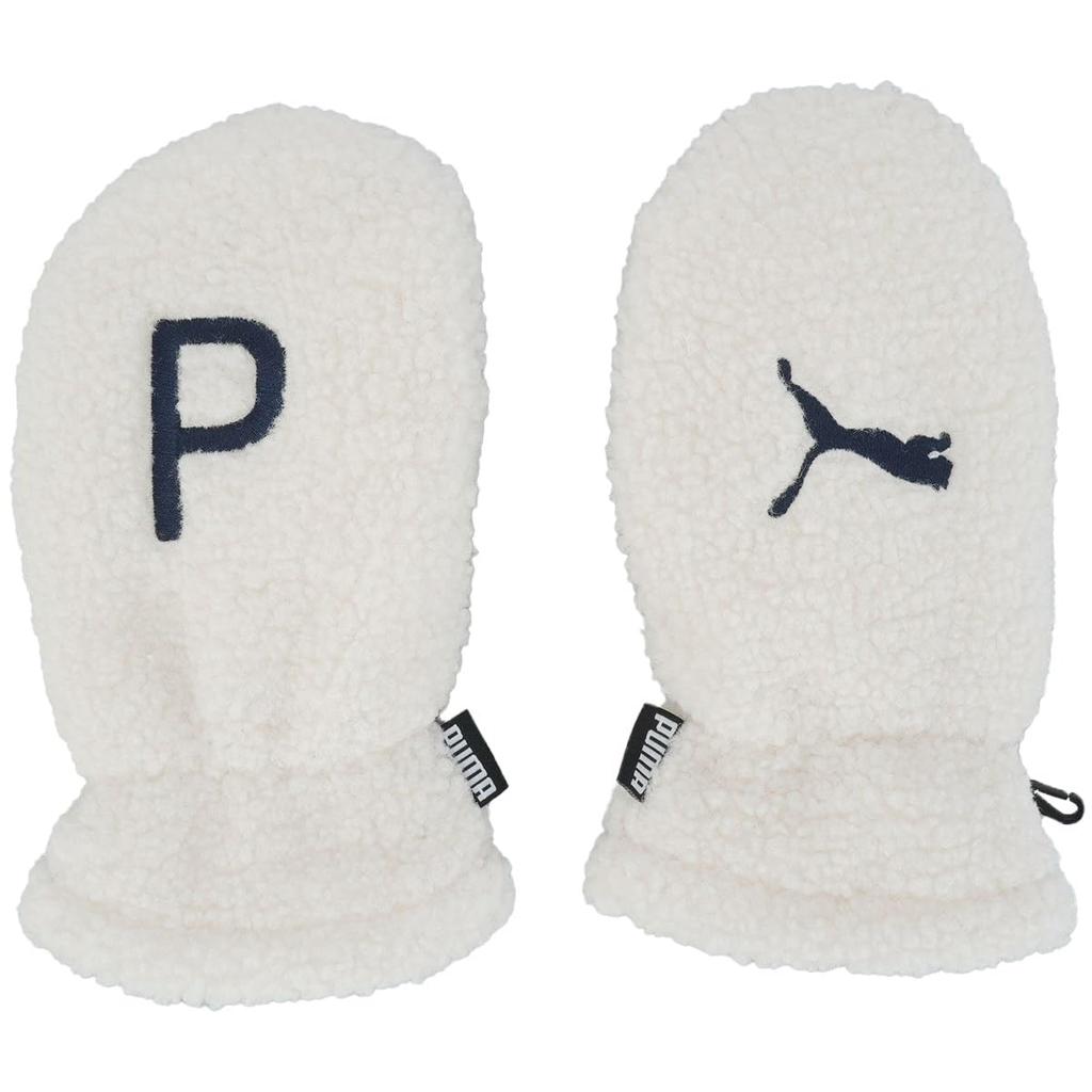 Golf W P Sherpa Fleece Mittens White Glow 054772_02