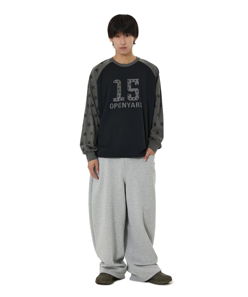 Opeunyadeu(Owai) Star Raglan L/S Tee - Black
