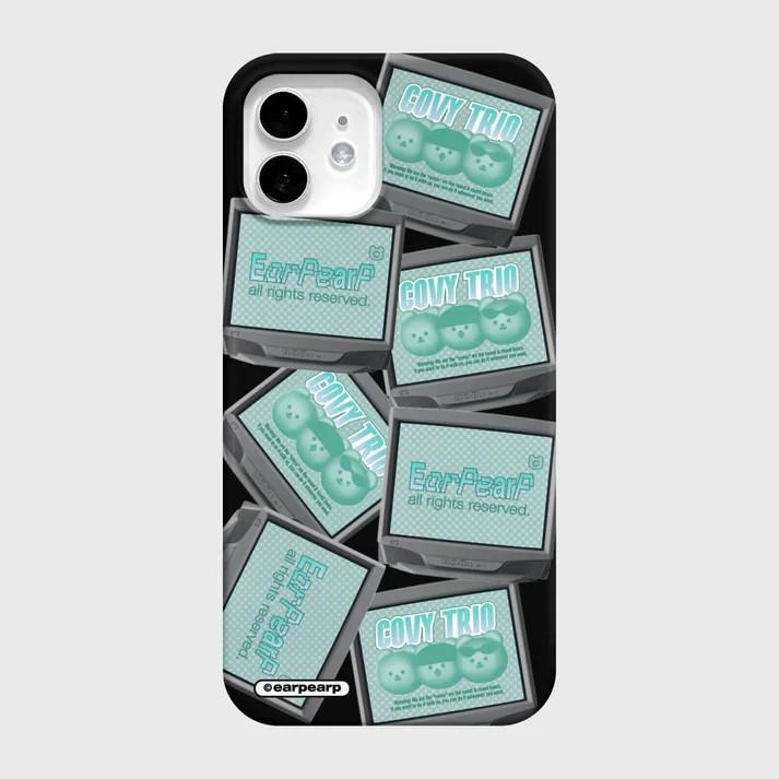 

Роскошный Clmj Корейский ins Счастливая наклейка Чехол для телефона для iPhone 17 16 15 14 13 12 11 Pro Max X XS Plus Air Глянцевая пленка Жесткий ПК Чехол iPhone 15 Pro