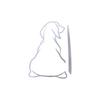 Smiling Puppy Car Window Sticker Removable Decal Personalizes Pet Car Accessories for Vehicles Glass Surfaces Gifts