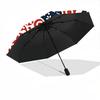 1pc Eiffel Tower Pattern Automatic Folding Umbrella - 8-Rib Automatic Open/Close, Large Canopy Birthday Festival Gift Yy251217122