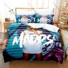 Popular Madds Design Duvet Cover + 2 Pillowcases, Stylish Modern Bedding Set All Season Use for Teen and Young Fans