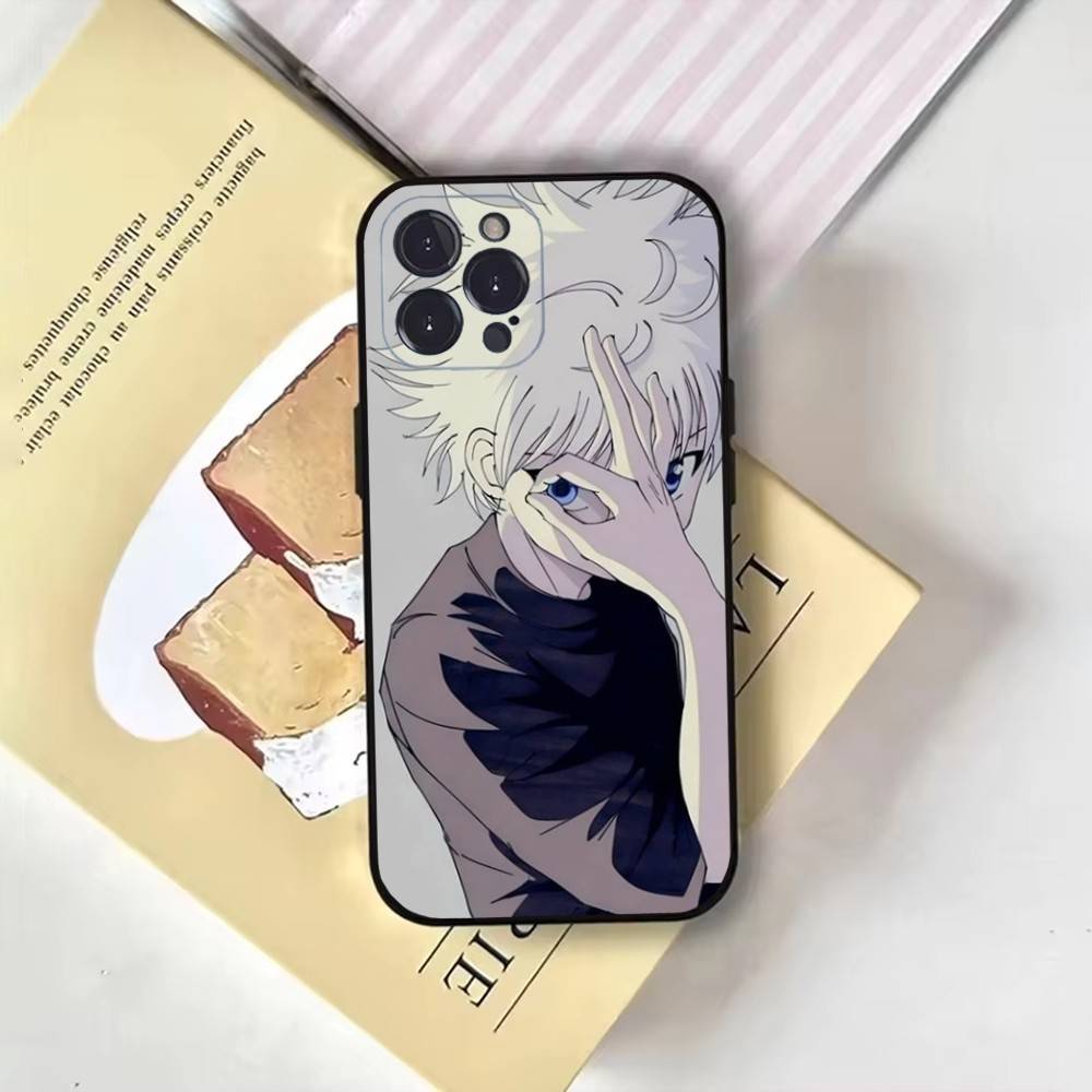 

Чехол для телефона K-Killua Z-Zoldyck Для iPhone 17, 16, 15, 14, 13, 12, 11 Plus, Pro Max, Мягкий черный чехол iPhone16