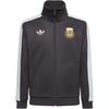 Originals Logo Stripe Vintage Sports Stand Collar Zip Long Sleeve Jacket Men Jacket Black IU2155T