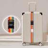 Password Lock Luggage Buckle Strap Name Sticker Anti-lost Travel Suitcase Accessories Durable Adjustable Baggage Belts