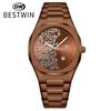 Arabic Digital Quartz Watch Men'S Watch Marble High-End Calendar Watch