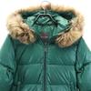 DUVETICA Long Sleeve Down Jacket 40 Green System Adhara MFN-1001R Women Used