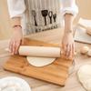 Solid Wood Baking Roller for Dumplings and Noodles