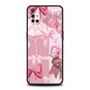 Phone Case For Oneplus 13R 12R 13 12 10T 10R Nord N100 N200 N10 10 9 9R 9RT CE 2 Z Pro Soft TPU Cover Bow-Knot Pink Bow Pattern