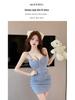 Chic Low-Cut Hollow Slimming Camisole Dress